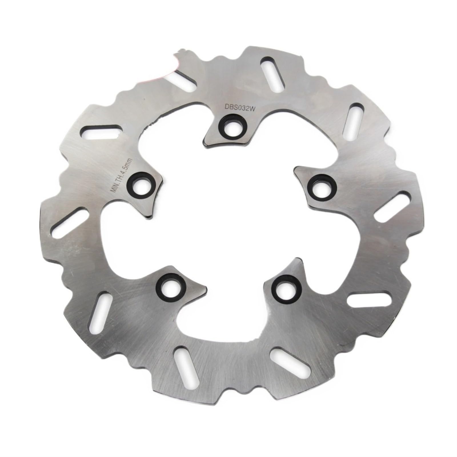 Bremsscheibe Motorrad Für Suzuki SV650 SV1000 TL1000 Für GSX-R 600 750 1000 1100 220mm CNC Fixed Bremsscheibe Rotor Hinten Bremsscheibe Bremsscheibenrotor(Wave Sliver) von DECTER