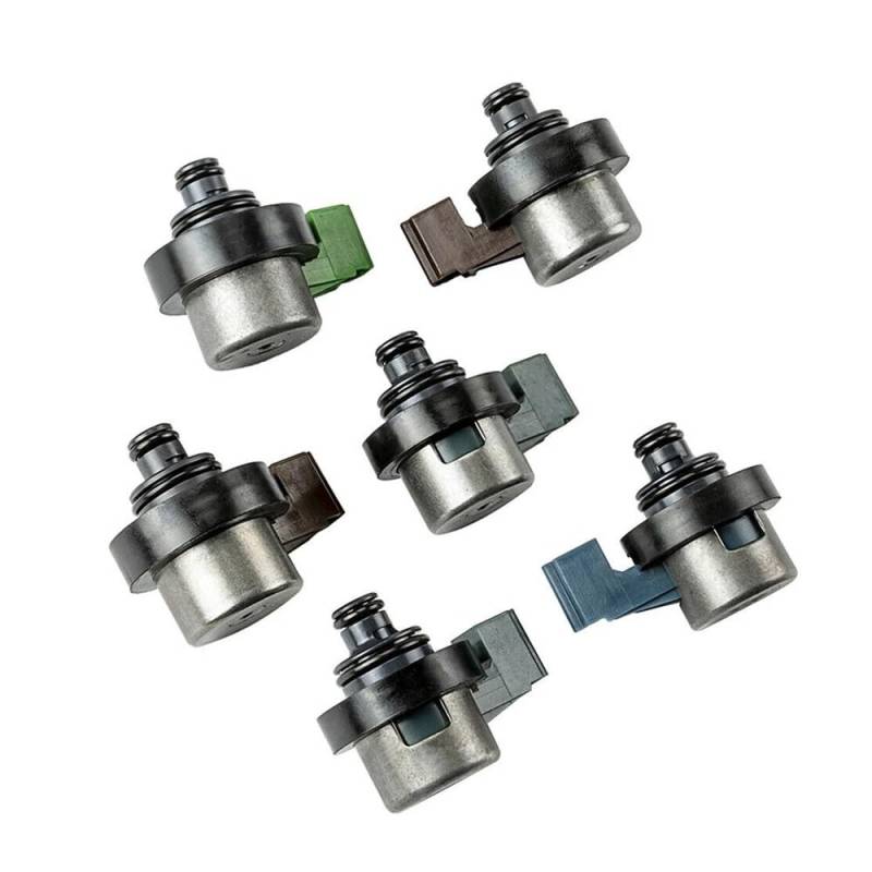 6PCS Übertragung Solenoids Kit Compatible with Und 2,5 Kompatibel Mit 31939-AA191 31939AA150 31939AA190 von DEFIYAN