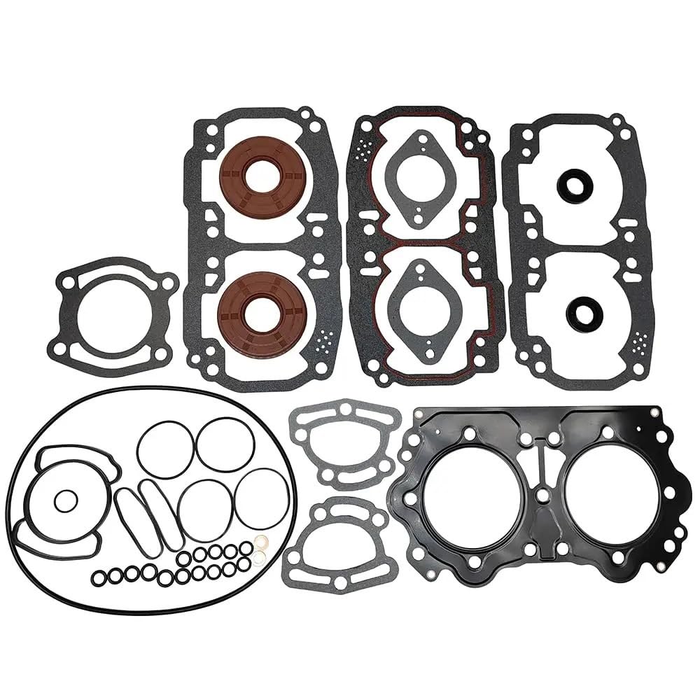 Motorumbau-Dichtungs- und Kurbelwellendichtungssatz, kompatibel mit SeaDoo 947 951 Carb GSX GTX RX XP 1998 bis 2002 von DEFIYAN