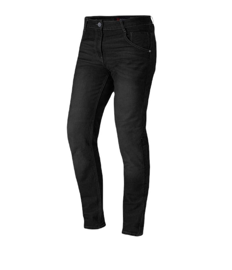 DEGEND Town Motorradhose Herren | Schutzhose Jeans aus Denim und Kevlar Gewebe mit Knie und Schulter Tai Protektoren - Homologiert, Schwarz, Größe M von DEGEND