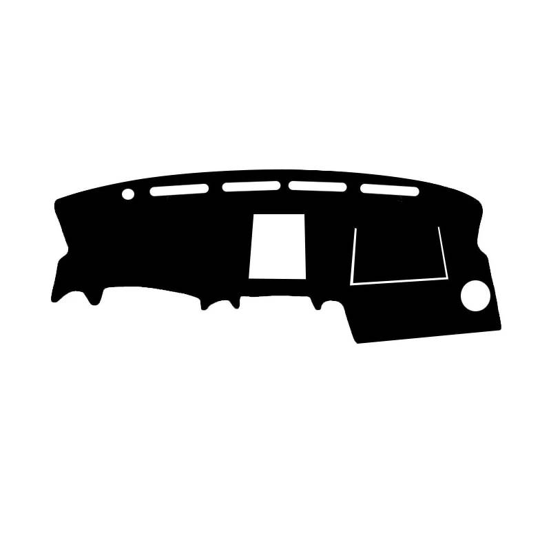 Für Ford F-150 F150 XI 2003-2008, Auto Armaturenbrett Sonnenschutz Abdeckung Instrument Schreibtisch rutschfeste Armaturenbrett Sonnenschutz Anti-UV Pad Matte Rechts-Schwarz von DEHEMUKA