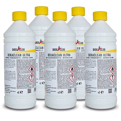 Dekalin 5x Reiniger Dekaclean Ultra Kunststoffflasche 1 l von DEKALIN