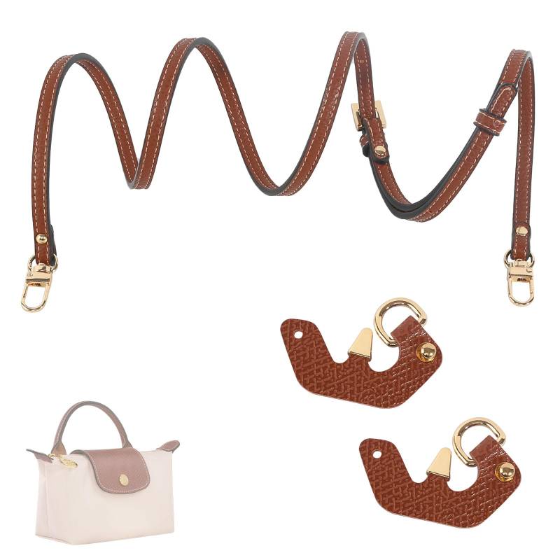 Schultergurt für Tasche Damen Verstellbar Schultergurt für Taschen Umhängegurt Tragegurte für Taschen Taschengurte zum Wechseln Mini Bag Straps Leder Schulterriemen für Schultertaschen Handtaschen von DELAESI