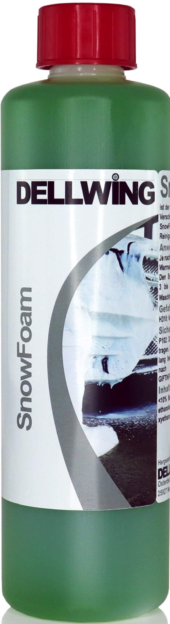 DELLWING Snow Foam CoconutDream 500 ml - Ideal für die sanfte Vorwäsche - Bildet eine dicke und langanhaltende Schaumdecke mit einem schönen Duft von DELLWING