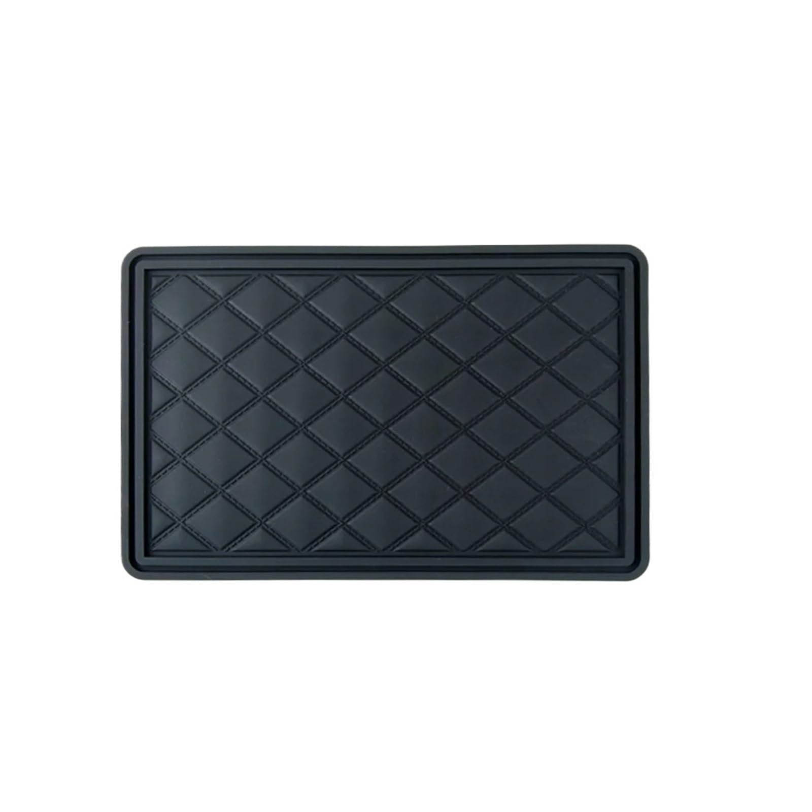 Auto Aufkleber 26 * 15 cm Anti Rutsch Matte Kristall Strass Automobil Silikon Non-Slip Matte Pad Auto Klebrig Für GPS Telefon Auto Innen Zubehör Auto Innenraum(18x14cm No Diamond) von DELORM