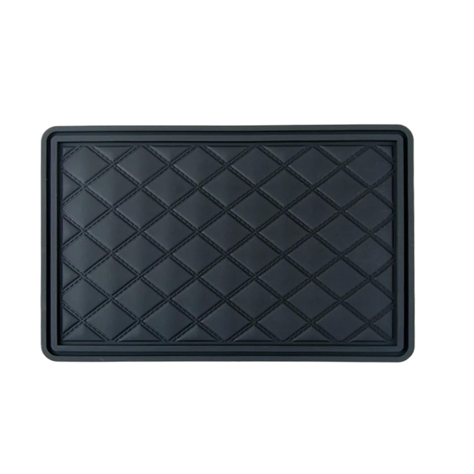 Auto Aufkleber 26 * 15 cm Anti Rutsch Matte Kristall Strass Automobil Silikon Non-Slip Matte Pad Auto Klebrig Für GPS Telefon Auto Innen Zubehör Auto Innenraum(26x15cm No Diamond) von DELORM