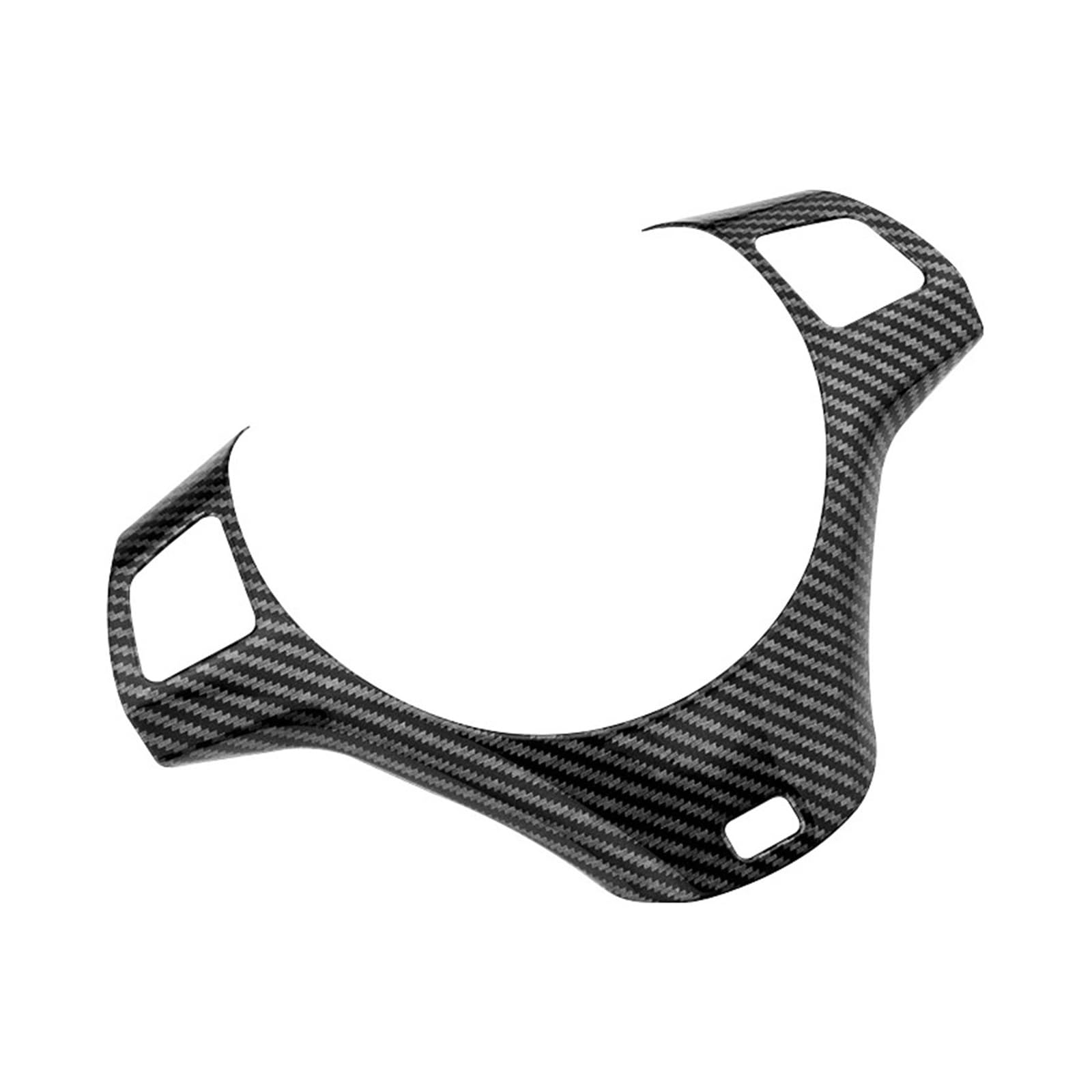 Auto Aufkleber Auto Lenkrad Panel Trim Schutz Abdeckung Dekorative Aufkleber Für 1 3 Serie E87 E90 E91 E92 E93 2006-2012 Zubehör Auto Innenraum(Carbon) von DELORM