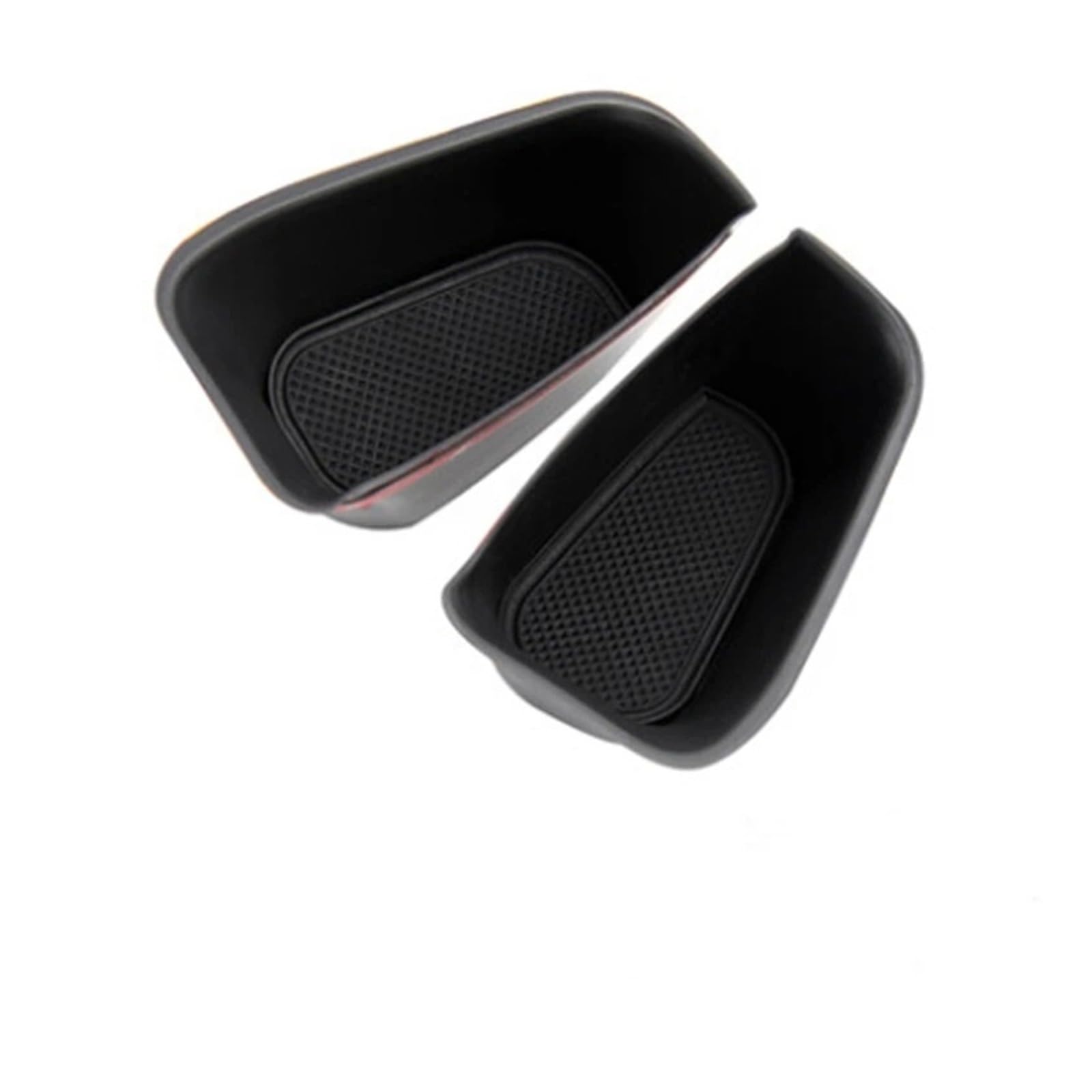 Auto Aufkleber Auto Styling Zubehör Tür Inner Griff Armlehne Box Handschuh Konsole Container Ablage Palette Fall Für A4 B8 Für A5 S5 Für Q5 Auto Innenraum(for Q5 Black 2PCS) von DELORM