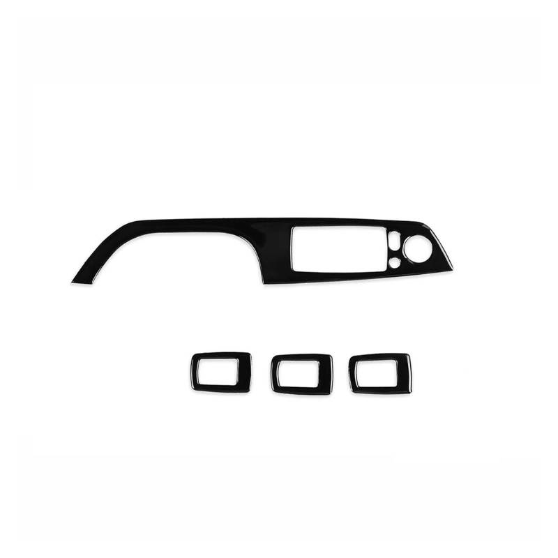 Auto Aufkleber Auto Tür Fenster Schalter Rahmen Abdeckung Trim Klavier Schwarz Aufkleber Kit Für 3 Serie E90 2005-2012 Auto Innen Zubehör LHD Und RHD Auto Innenraum(RHD-with Folding) von DELORM