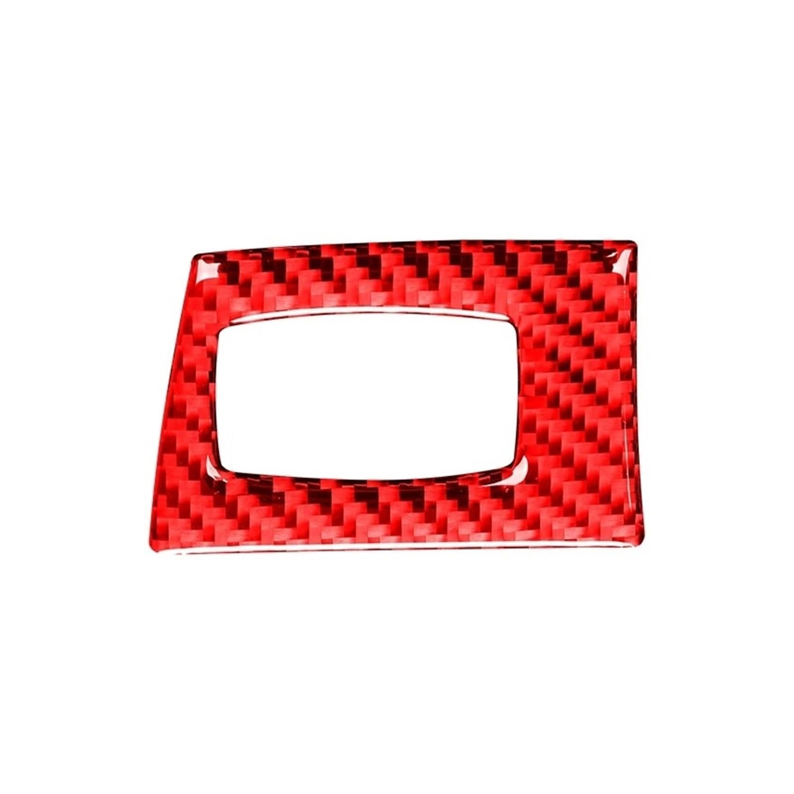 Auto Aufkleber Carbon Fiber Innen Auto Keyhole Start Schalter Dekor Rahmen Trim Abdeckung Aufkleber Für 3 Serie E90 E92 2005-2012 Zubehör Auto Innenraum(Right-Hand Drive B) von DELORM