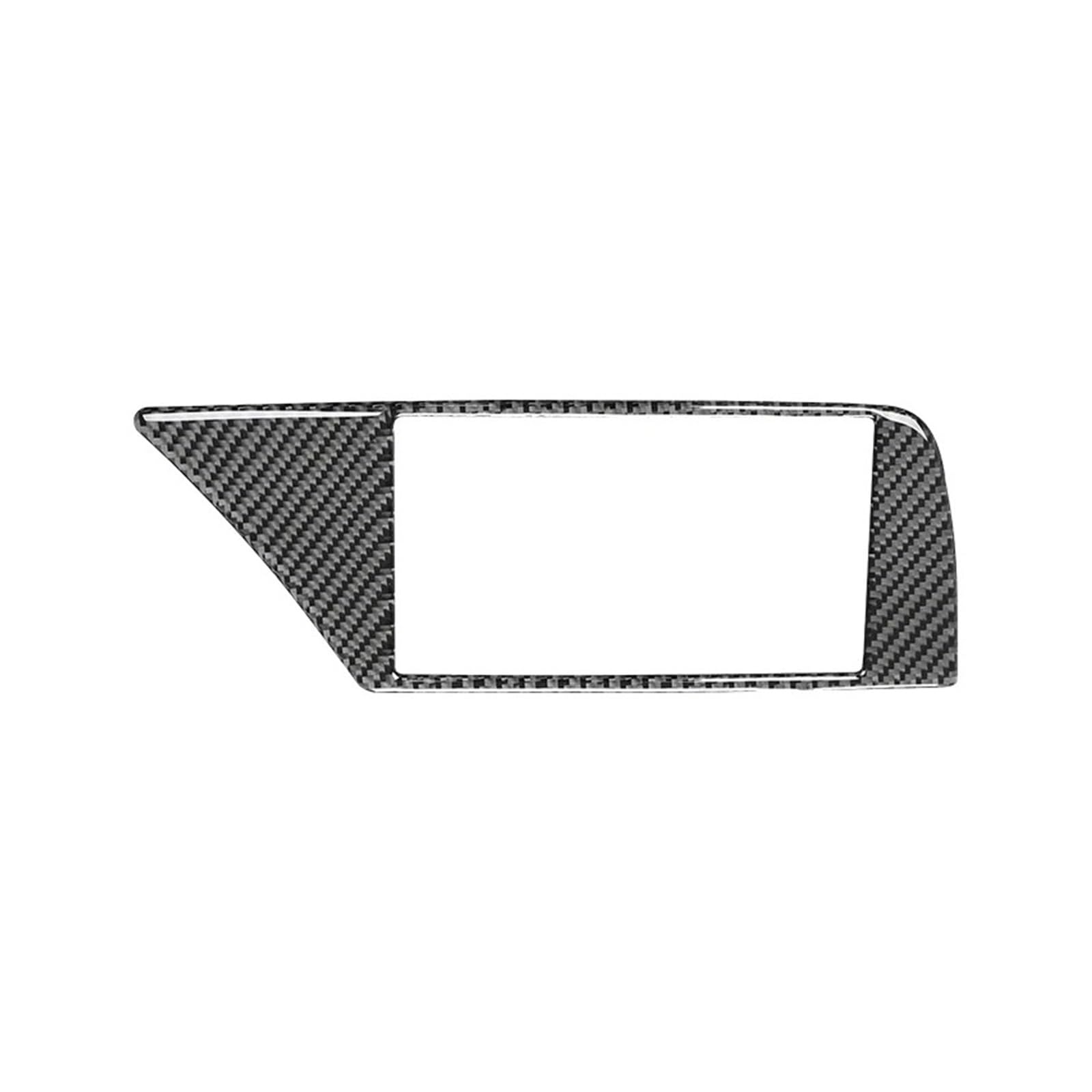 Auto Aufkleber Carbon Fiber Modifizierter Innenraum Auto Navigation Warnung Licht Rahmen Trim Aufkleber Für A4L Für A4 B8 Für Q5 Für A5 2009-2016 Zubehör Auto Innenraum(Left-Hand Drive A) von DELORM