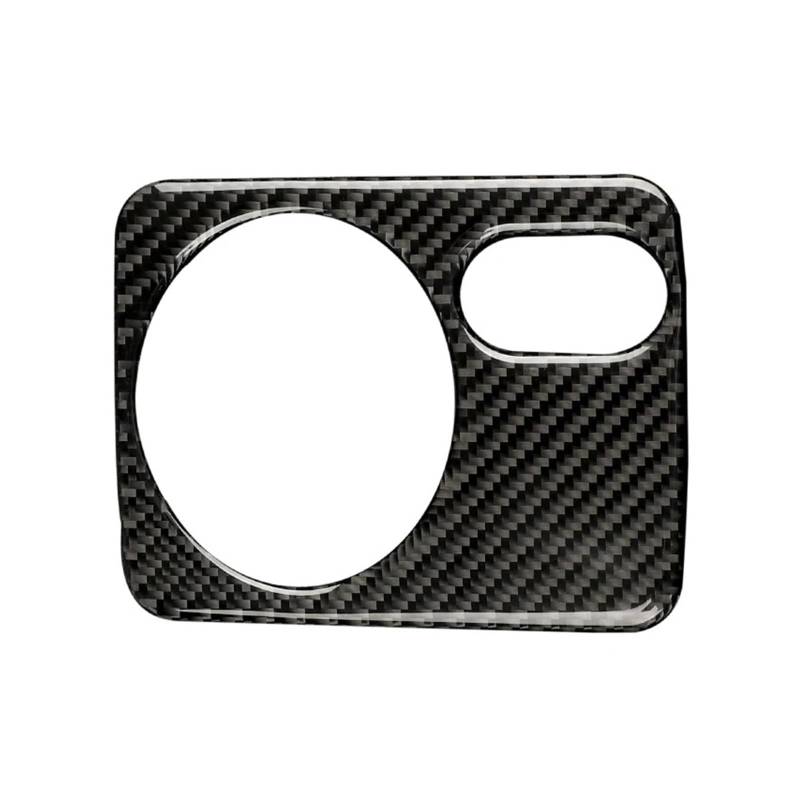 Auto Aufkleber Für VW Für Golf 6 Für GTI R MK6 2008-2012 Carbon Fiber Innen Auto Scheinwerfer Schalter Panel Rahmen Trim Aufkleber Auto Zubehör Auto Innenraum(Left-Hand Drive B) von DELORM