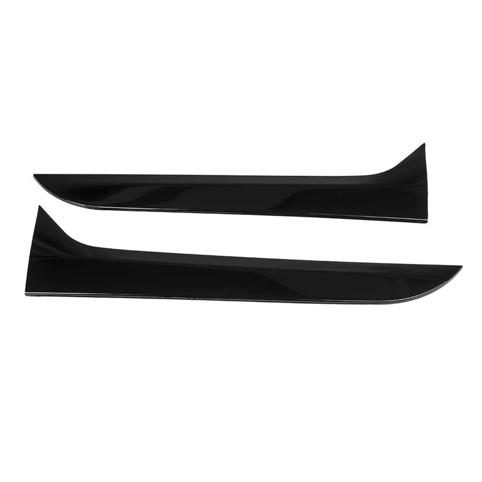 Heckspoiler Lippe 1 Paar Glänzend Schwarzer Heckscheiben-Seitenspoiler Links Rechts Außenzubehör Passend Für VW Für Tiguan Für Line MK2 2017–2023 Dachspoiler(Glossy Black) von DELORM