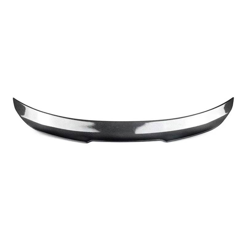 Heckspoiler Lippe Auto Heckspoiler Heckspoiler Flügel Lippe Für F33 435i 440i F83 M4 2014-2020 Stamm Top Flügel Spoiler Diffusor Auto Teile Dachspoiler(Schwarz) von DELORM