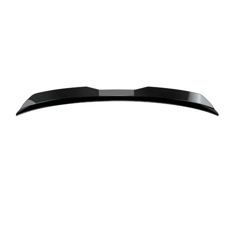 Heckspoiler Lippe Auto Schwanz Flügel Tuning Universal Spoiler Styling Dekoration Auto Zubehör Für Sitz Für Leon MK4 2020-2021 Heckspoiler Körper Kit Dachspoiler(Gloss Black) von DELORM