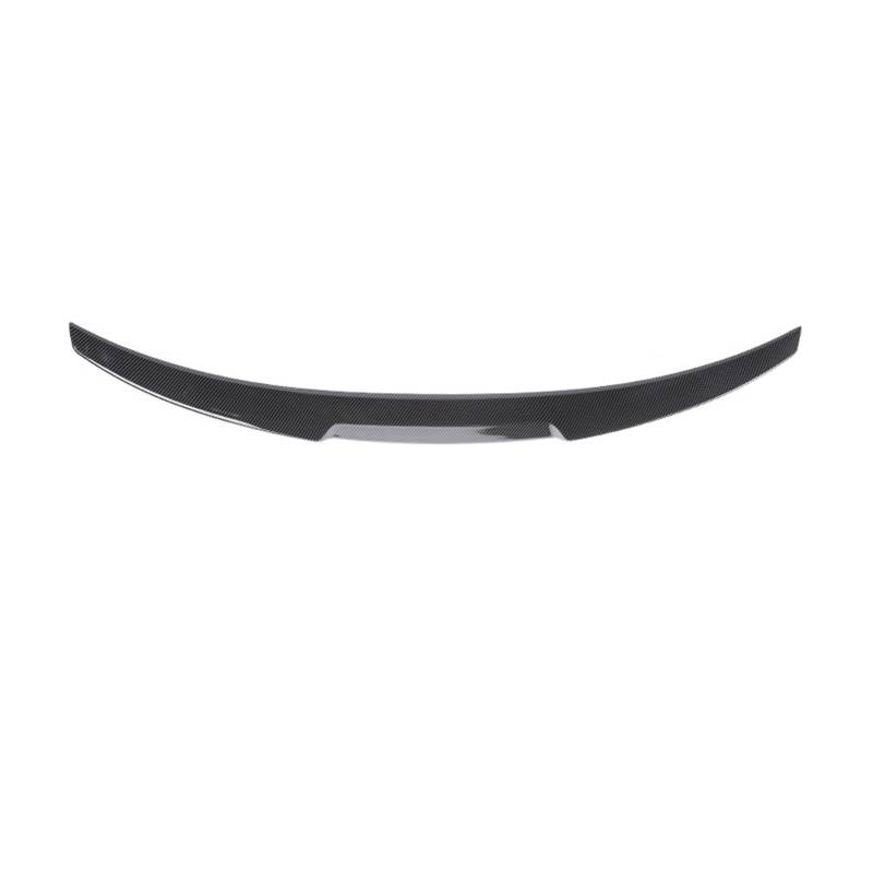 Heckspoiler Lippe Für 3 Serie F30 2012-2019 Carbon Fiber Hinten Stoßstange Stamm Dach Lip Spoiler MP PSM Für M4 Stil Wing Tail Kit Glanz Schwarz Dachspoiler(M4 Carbon Look) von DELORM