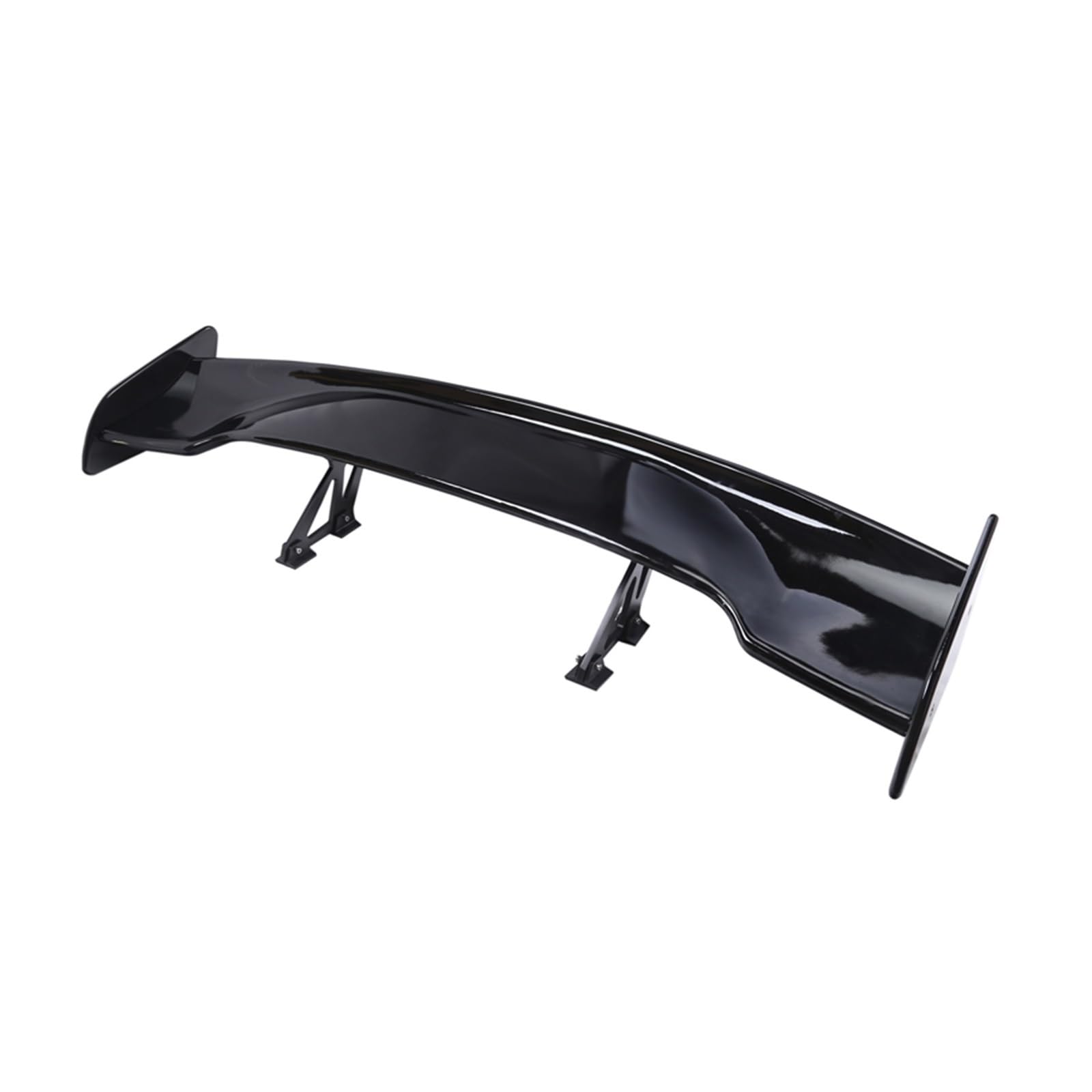 Heckspoiler Lippe Für Hyundai Für Genesis 2023 Coupe Hinten Stamm Spoiler Hinten Flügel Universal Glänzend Schwarz Carbon Faser 145 cm Gt Flügel Auto Spoiler Querruder Dachspoiler(ABS Glossy Black) von DELORM