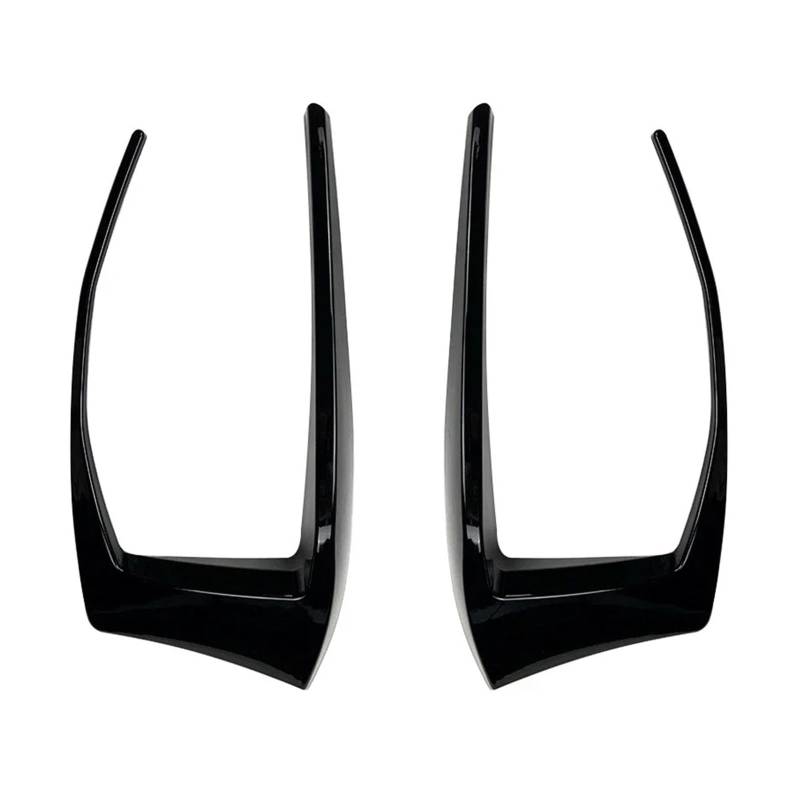 Heckspoiler Lippe Für VW Für Golf 7 7,5 Für Golf 7R 7,5 R Für GTI Für GTD Für Golf VII MK7R MK7,5 2013-2019 R400 Auto Hinten Seite Stoßstange Splitter Canard Spoiler Dachspoiler(C) von DELORM