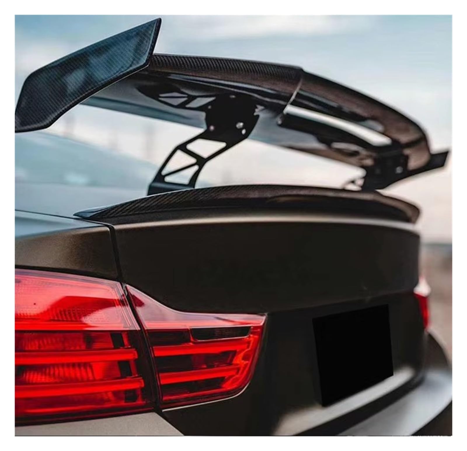 Heckspoiler Lippe Real Carbon Fiber Spoiler Für F82 F80 M2 M3 M4 M5 M6 GTS 2 Stil Flügel Lip Spoiler Dachspoiler von DELORM