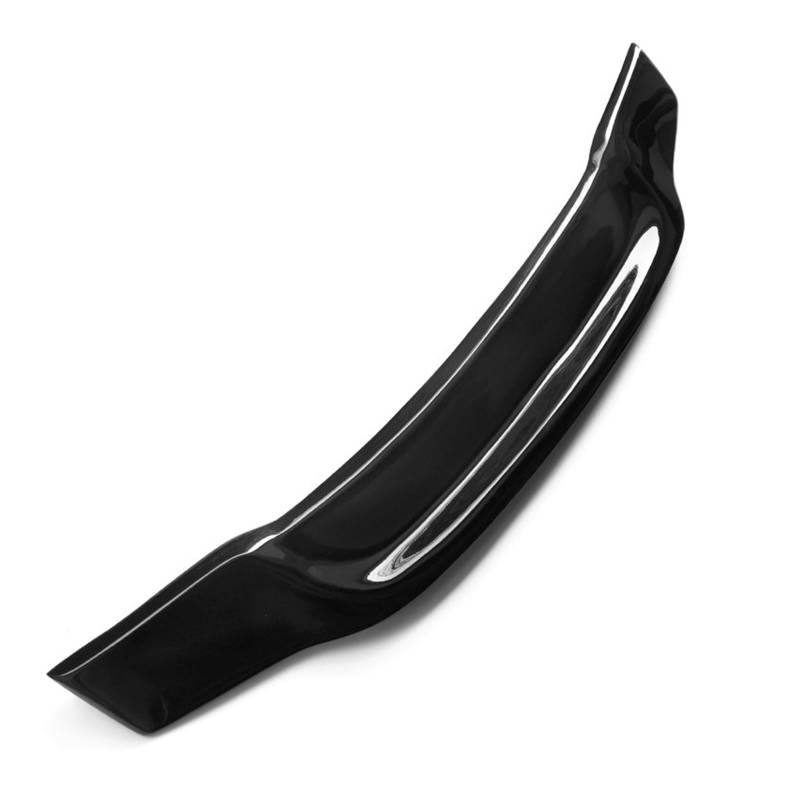 Heckspoiler Lippe Stamm Spoiler Carbon Hinten Stamm Flügel R Stil Spoiler Für Benz W212 E200 E260 E300 E350 E400 E500 2009-2013 4 Tür Limousine Dachspoiler(Gloss Black) von DELORM