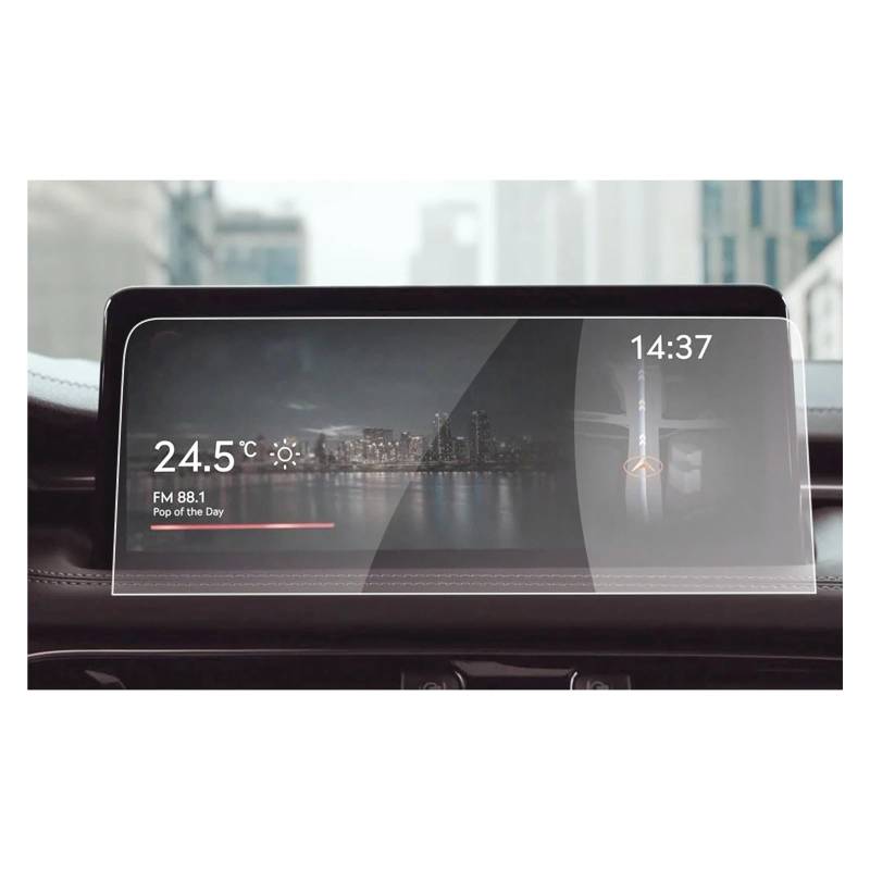 Instrumententafel Schutzfolie 10,25 Zoll Auto Navigation Touch Center Screen Protector Für G70 2021 Auto Innen Zubehör Gehärtetem Glas Film GPS Schutzfolie von DELORM