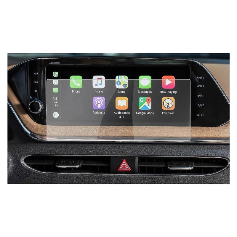 Instrumententafel Schutzfolie 10,25 Zoll Auto Navigation Touch Center Screen Protector Für Sonata Für DN8 2020 2021 2022 Auto Innen Zubehör GPS Schutzfolie von DELORM