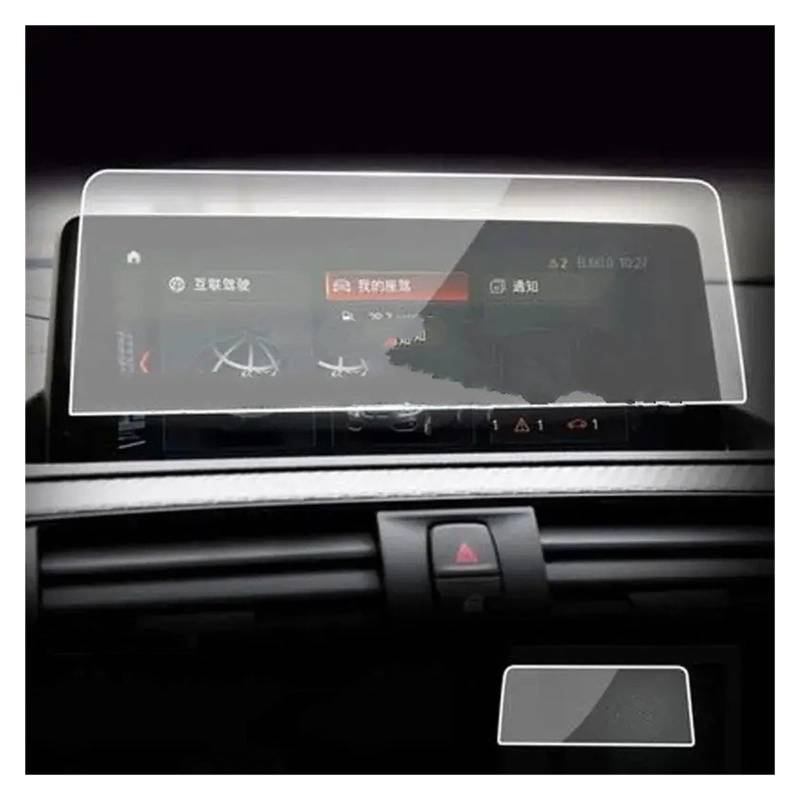 Instrumententafel Schutzfolie 8,8 Zoll Auto GPS Navigation Gehärtetes Glas Displayschutzfolie Für F87 Für M2 2015-2020 Anti-Scratch Zubehör GPS Schutzfolie von DELORM