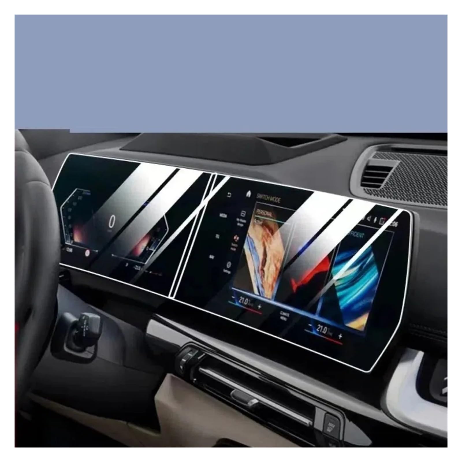 Instrumententafel Schutzfolie Auto GPS Navigation Schutz Film LCD Bildschirm Gehärtetes Glas Schutz Anti-Scratch-Film Für U10 U11 Für X1 IX1 2023 Zubehör GPS Schutzfolie von DELORM