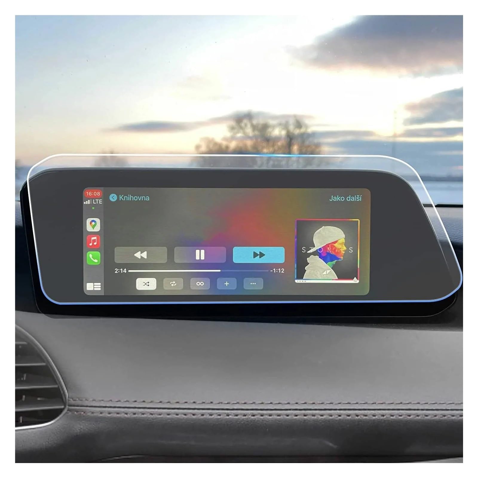 Instrumententafel Schutzfolie Für Mazda3 2019-2022 Für Mazda Für CX-30 2020-2022 Gehärtetes Glas Screen Protector Navigation Display Screen Protector GPS Schutzfolie von DELORM