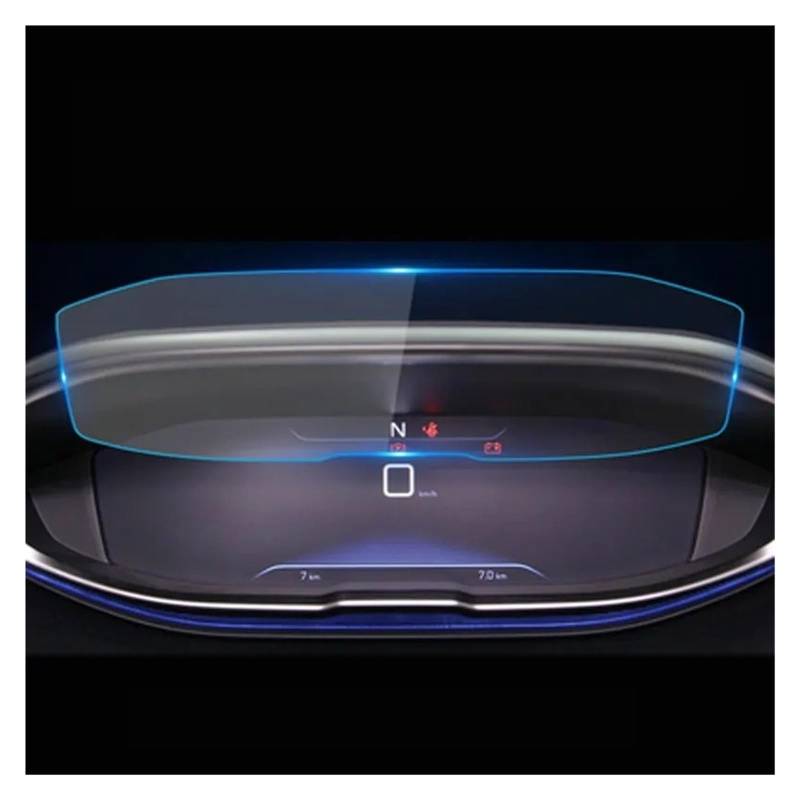 Instrumententafel Schutzfolie Für Peugeot 3008 5008 3008GT 4008 2017-2020 Schutzfolie Auto GPS Navigation Gehärtetes Glas Displayschutzfolie GPS Schutzfolie(for Instrument) von DELORM