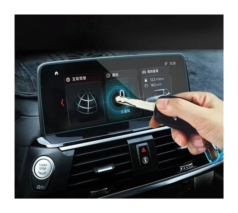 Instrumententafel Schutzfolie Für X3 Für X4 G01 G02 2018-2020 Gehärtetes Glas Auto Navigation Screen Protector Film Dashboard Monitor Bildschirm Schutz Film GPS Schutzfolie von DELORM