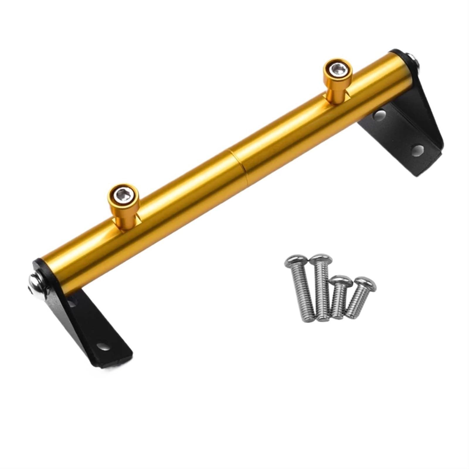 Motorrad Telefon Ständer Halterung Mobiltelefon Für KOVE Für Colove 525X 500X 400X Motorrad Cross Bar Balance Bar GPS Navigation Lenker Halterung Verlängerung(Gold) von DELORM