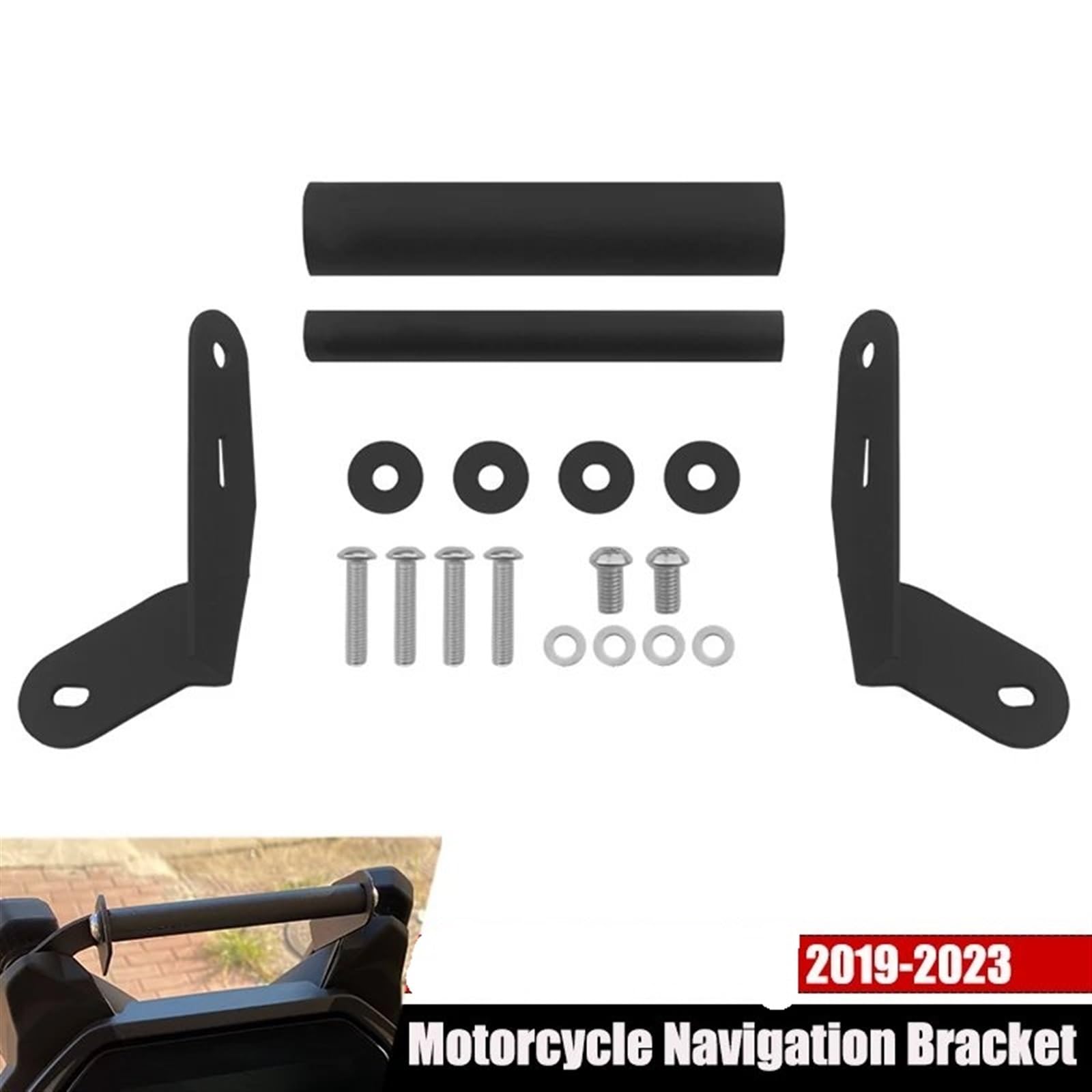 Motorrad Telefon Ständer Halterung Mobiltelefon Motorrad GPS Smartphone-Navigation Halterung Adapter Halter Unterstützung Für C400GT C 400 GT 400GT 2019 2020 2021 2022 2023(12-22mm) von DELORM