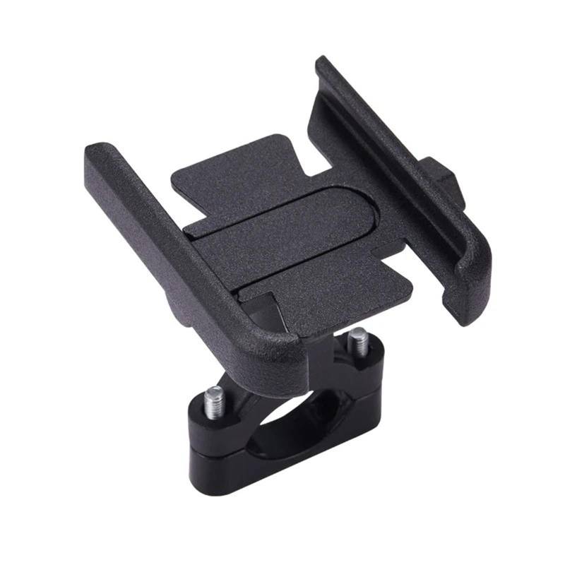 Motorrad Telefon Ständer Halterung Mobiltelefon Motorrad Lenker Handy Halter GPS Stand Halterung Für CFMOTO Für CF650 650NK 400NK 250NK 400GT 650MT(Handlebar Black) von DELORM