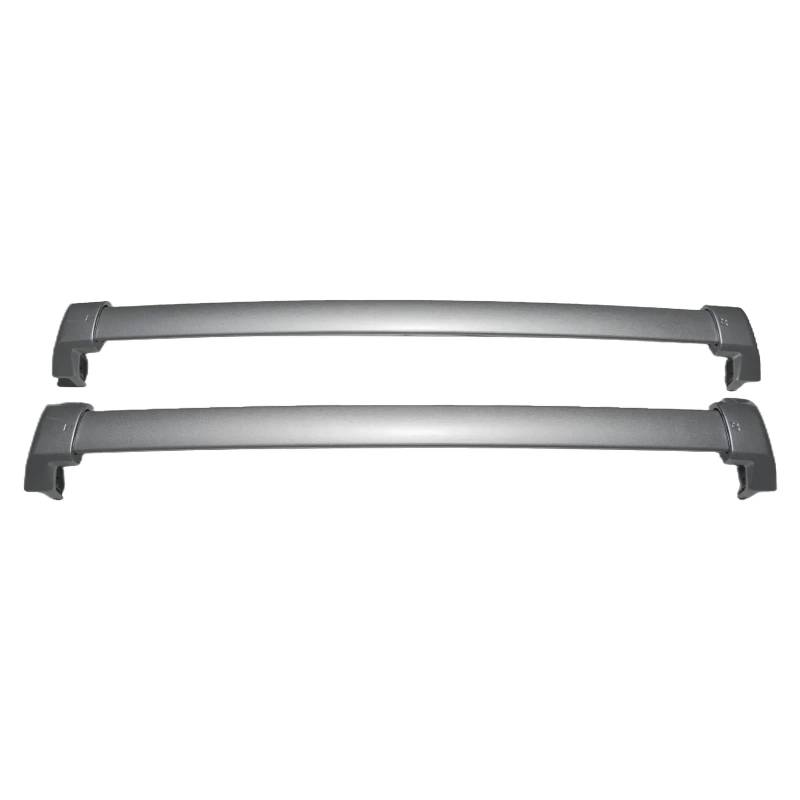 Relingträger 2 Stück Dachrelingträger Träger Querstangen Querstangen Aluminium Seitenschienen Frachtgepäck Für CR-V 2023 2024 Dach Gepäck Rack(Silber) von DELORM