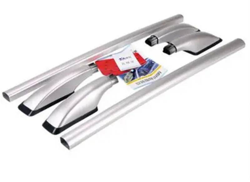 Relingträger Für FIAT Für PALIO Fließheck 2002 2003 2004 2005 2006 2007 Auto Aluminium Legierung Dach Rack Gepäck Träger Bar Dach Gepäck Rack(Silber) von DELORM