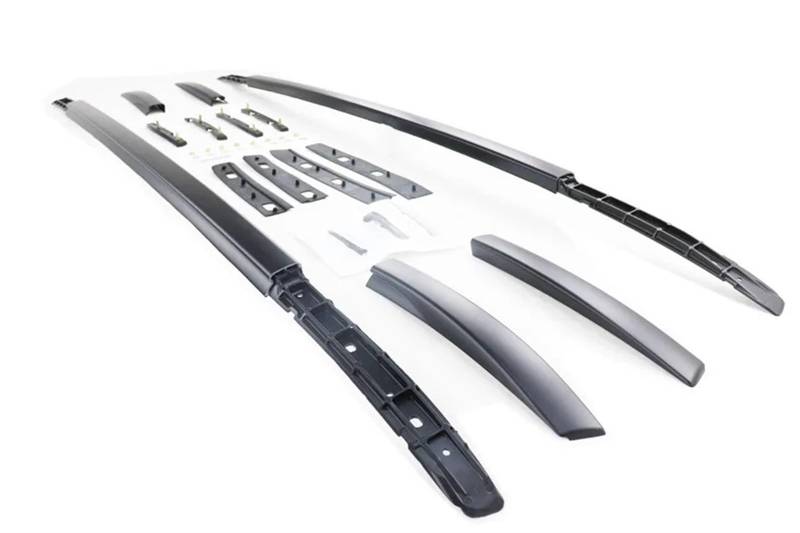 Relingträger Für Mitsubishi Für Outlander 2013 2014 2015 2016 2017 2018 2019 2020 2021 Verbesserte Dachreling Dachträger Dachträger Dach Gepäck Rack(Roof Rack Black) von DELORM