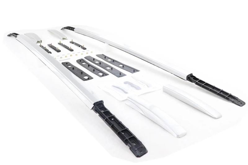 Relingträger Für Mitsubishi Für Outlander 2013 2014 2015 2016 2017 2018 2019 2020 2021 Verbesserte Dachreling Dachträger Dachträger Dach Gepäck Rack(Roof Rack Sliver) von DELORM