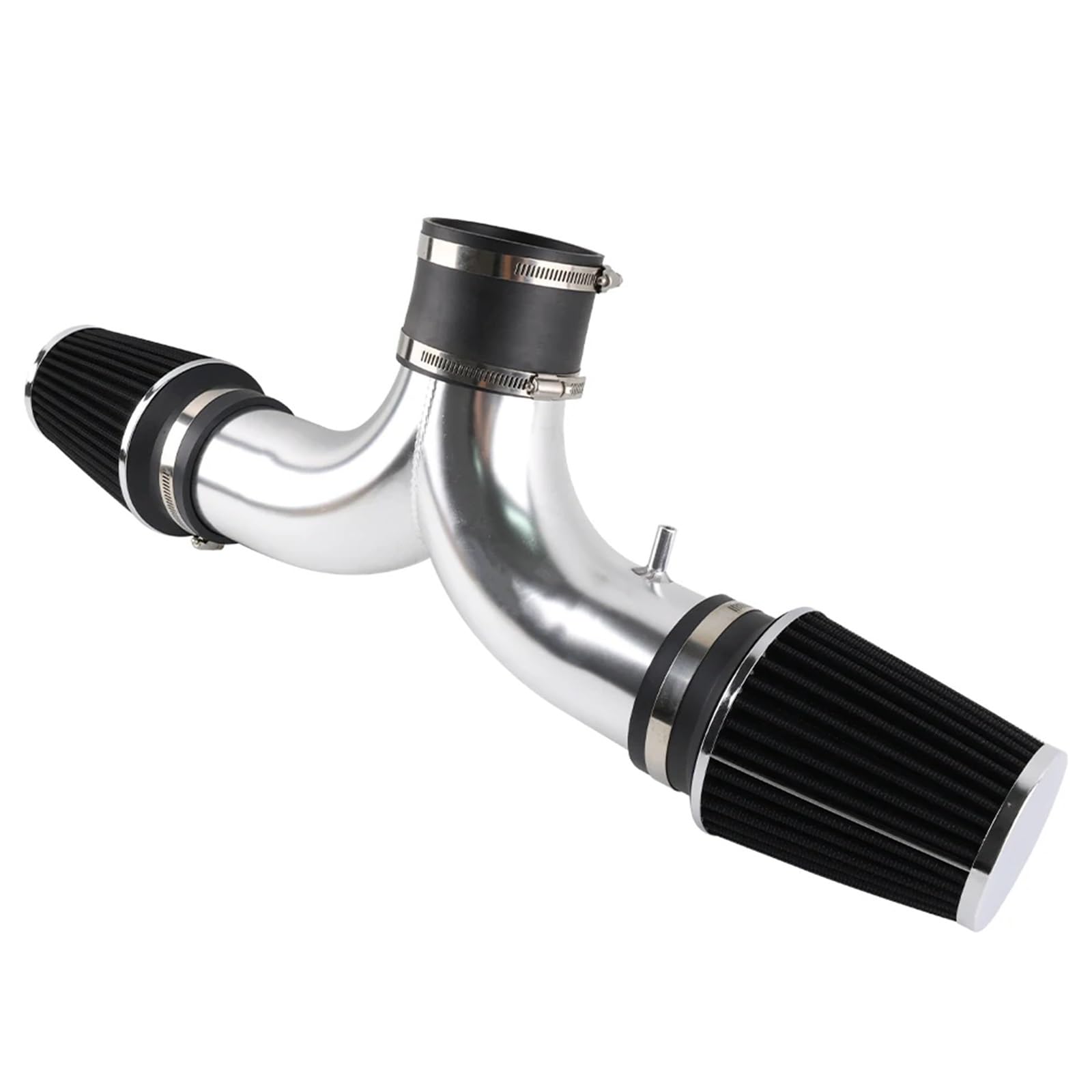 Schlauch Luftfilter Dual Twin Cold Air Intake Kit + Filter Für Jeep Für Grand Für Cherokee 4.7L V8 1999 2000 2001 2002 2003 2004 Kaltluft Ansaugrohr von DELORM