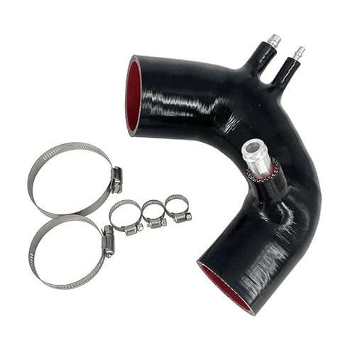 Schlauch Luftfilter Performance Ansaugsystem Silikonrohr Für Abarth 500 595 Ersatzteile Turbo Silikon Ansaugschlauch Kit Kaltluft Ansaugrohr von DELORM