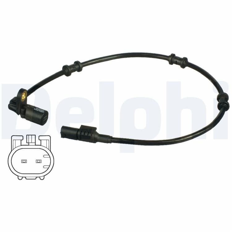 Delphi ABS-Sensor hinten rechts Mercedes M-Klasse von DELPHI