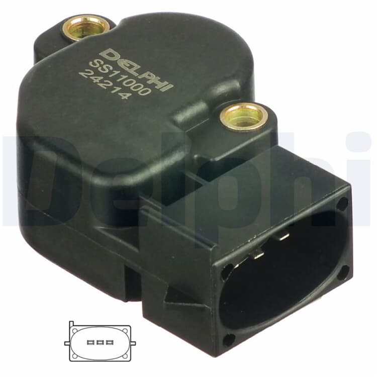 Delphi Drosselklappensensor Ford Escort Focus Galaxy Mondeo Scorpio Transit von DELPHI