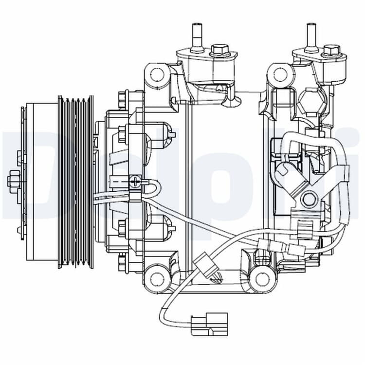 Delphi Klimakompressor Honda Jazz von DELPHI