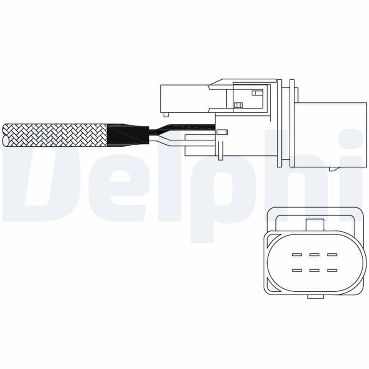 Delphi Lambdasonde Audi A2 Skoda Fabia Octavia VW Bora Caddy Golf von DELPHI