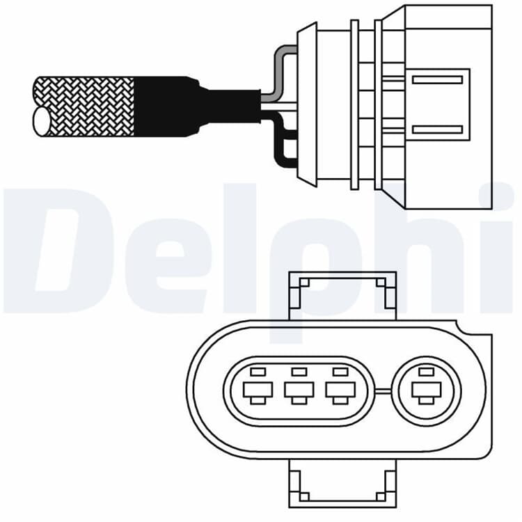 Delphi Lambdasonde Audi Ford VW von DELPHI