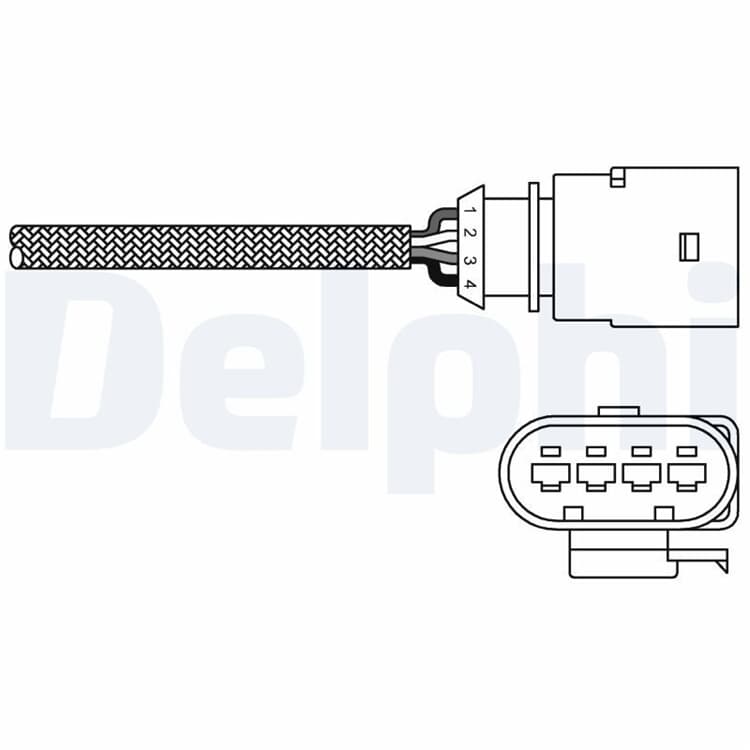 Delphi Lambdasonde Audi Seat Skoda VW von DELPHI