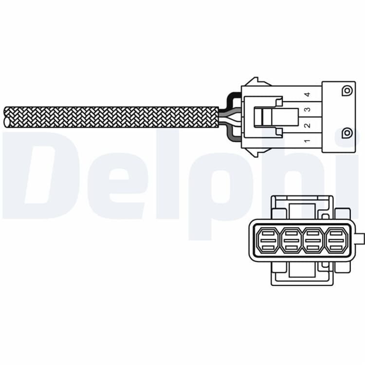 Delphi Lambdasonde Citroen Fiat Lancia Opel Peugeot von DELPHI