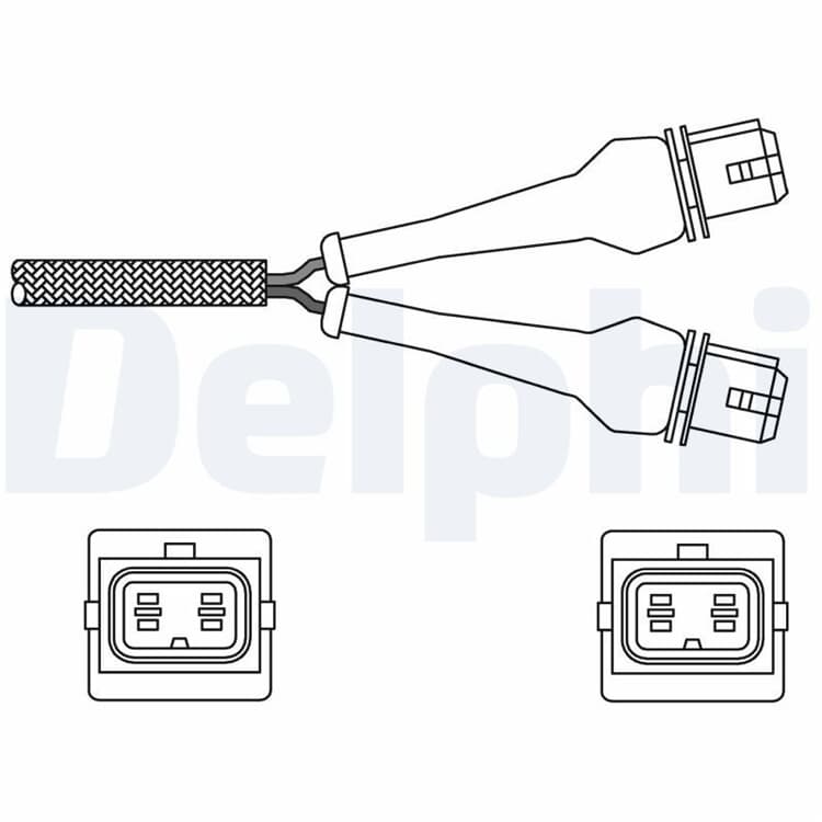 Delphi Lambdasonde Peugeot 205 309 405 von DELPHI