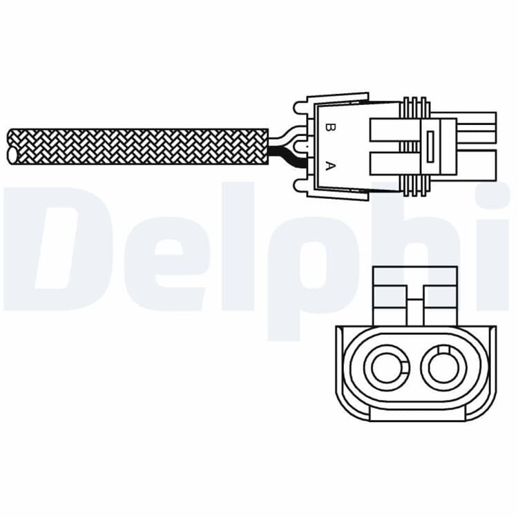 Delphi Lambdasonde Renault Clio Rapid Twingo von DELPHI