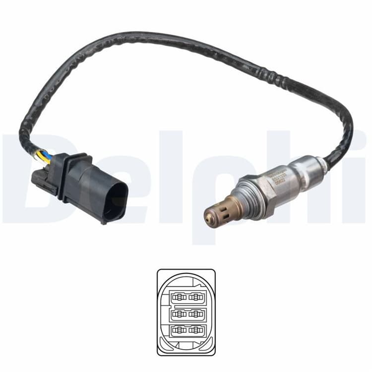 Delphi Lambdasonde Volvo C30 S40 S60 S80 V40 V50 V60 V70 von DELPHI